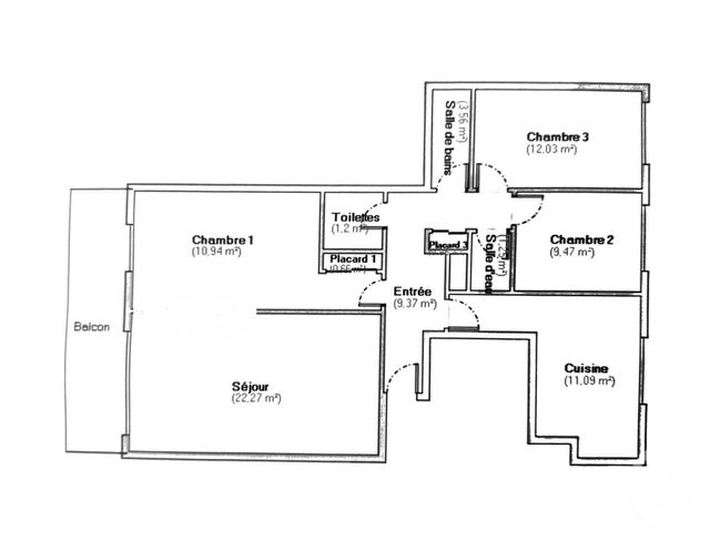 Appartement F4 à vendre - 4 pièces - 84.0 m2 - VINCENNES - 94 - ILE-DE-FRANCE - Century 21 L'Immobilier De Confiance