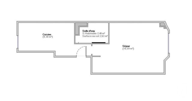 Appartement F2 à vendre - 2 pièces - 28.45 m2 - CHARENTON LE PONT - 94 - ILE-DE-FRANCE - Century 21 L'Immobilier De Confiance